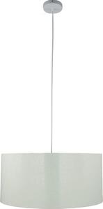 Accogliente lampada a sospensione AMARA crema oro in tessuto rotondo Ø55cm look velluto camera da letto soggiorno lampada a sospensione