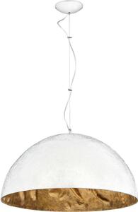 Lampada a sospensione SIMI in metallo bianco oro rotonda E27 design moderno tavolo da pranzo lampada per sala da pranzo lampada a sospensione per soggiorno