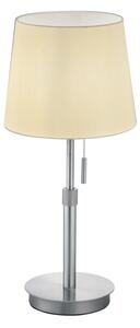 Lampada da tavolo LYON argento Trio 509100107