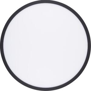 Plafoniera LED Dimmer D: 40 cm rotonda IP54 Bianco Nero Variazione di colore 3000/4000/6500 K 4080 lm