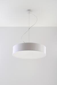 Lampada a sospensione bianca moderna E27 fino a 60 watt Lampada a sospensione a 3 luci tavolo da pranzo soggiorno