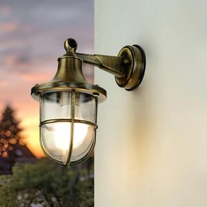 Lampada da parete in ottone IP64 Maritime resistente alle intemperie SANTORIN lampada da esterno balcone esterno porta d'ingresso terrazza cortile