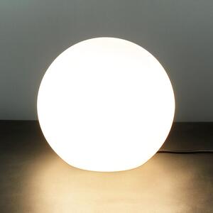 Lampada a sfera da giardino bianca 30 cm piccola E27 lampada decorativa da esterno