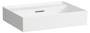 LAUFEN Kartell lavabo à encastrer, sans trou pour robinet, avec trop-plein, 600x460mm, H8103330001091, H8103330001091