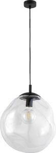 Lampada a sospensione in vetro Ø 40 cm paralume a sfera regolabile E27 lampada a sospensione sala da pranzo soggiorno