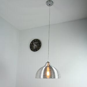 Lampada a sospensione moderna "Oz" in metallo argentato lampada a sospensione soggiorno sala da pranzo tavolo da pranzo
