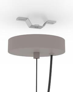 Eglo 900159 CAMASCA E27 lampada a sospensione Ø280mm Taupe regolabile in altezza