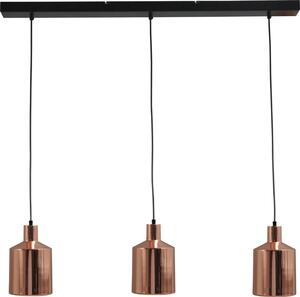 Lampada a sospensione 3 luci rame nero metallo vintage lampada a sospensione tavolo da pranzo