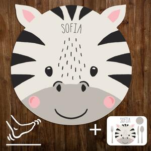 Tappeto per bambini INSPIO - Zebra