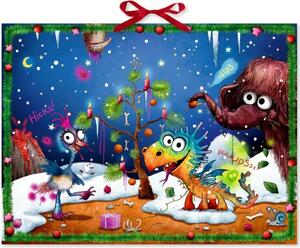 Calendario dell'Avvento sonoro - Furzipups il drago sferragliante festeggia il Natale