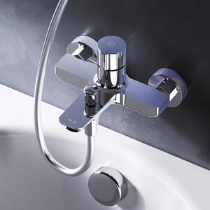 AM.PM Rubinetto per vasca Rubinetto per vasca cromato Miscelatore TouchReel Rubinetto per vasca Rubinetto per vasca Bagno in ottone