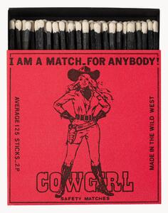 Coppia di candele Cowgirl