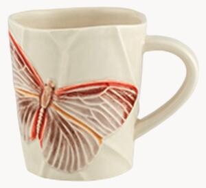 Set di 4 tazze in gres Cloudy Butterflies