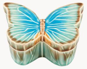 Scatola decorativa in gres Cloudy Butterflies