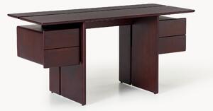 Scrivania in legno di mango con cassetti Lawrence