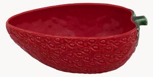 Set di 2 ciotole ovali Strawberries