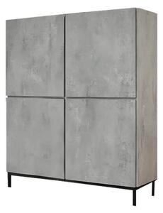 CERBERO - credenza moderna con ante ammortizzate