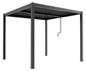 NIMBUS - pergola bioclimatica in alluminio 3 x 3 m