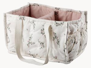 Cesto portaoggetti in cotone organico fatto a mano Diaper Caddy