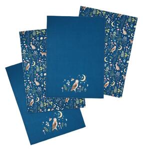 Set di strofinacci in cotone 4 pz 50x70 cm Enchanted Twilight Animals – Catherine Lansfield
