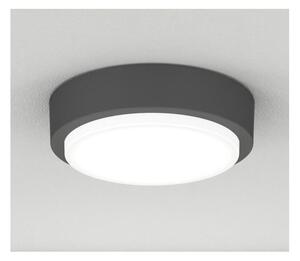 BAKU PLAFONIERA APPLIQUE ROTONDA D28 CM IN ALLUMINIO 3 COLORI IP54 LAMPADINE GX53 SOSTITUIBILI MODERNA