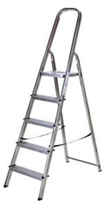 Scala domestica in alluminio 5 gradini C Line Easy-Dom 100 kg