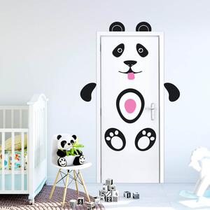 Panda - adesivo per la porta e il muro