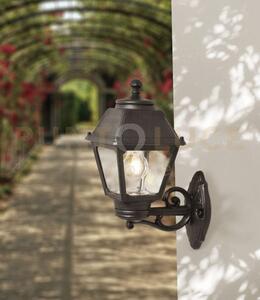 Alba applique con lanterna installabile sia verso basso che alto 1 