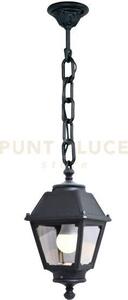 Alba sospensione 1 luce attacco e27 nero ip55