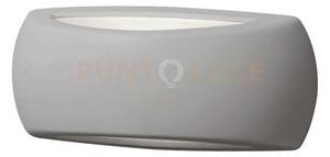Alassio applique 1 luce attacco e27 biemissione grigio ip66 confezi