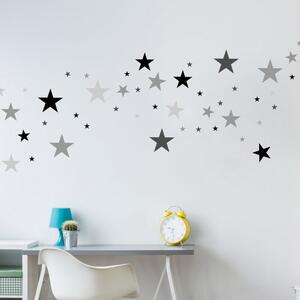 Adesivi da parete - 100 stelle