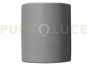 Aosta applique grande 1 luce attacco gx53 grigio ip55 lampadina led