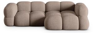 Divano angolare marrone (con penisola a destra/con chaise lounge) Loretto – Cosmopolitan Design