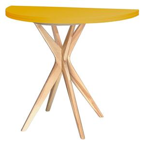 Tavolo da pranzo rotondo allungabile 45x90 cm Jubi – Ragaba