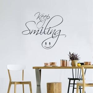 Adesivo murale - Keep smiling