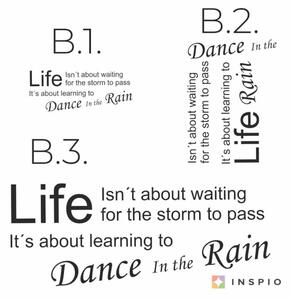Autoadesivo - Dance in the rain