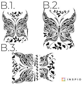 Adesivo da parete - Il reame delle farfalle