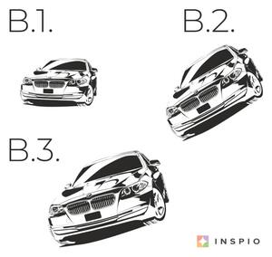 Adesivo murale - BMW