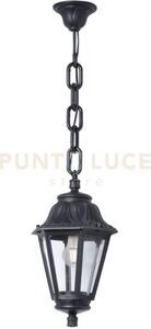 Asti sospensione 1 luce attacco e27 nero ip55