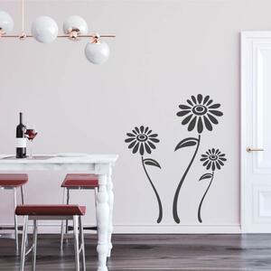 Adesivi murali - Tre fiori