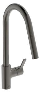 Ideal Standard Gusto - Miscelatore per lavello con bocca di erogazione estraibile, Magnetic Grey BD414A5