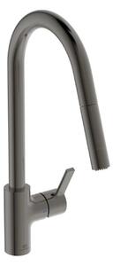 Ideal Standard Gusto - Miscelatore per lavello con doccetta estraibile, Magnetic Grey BD416A5