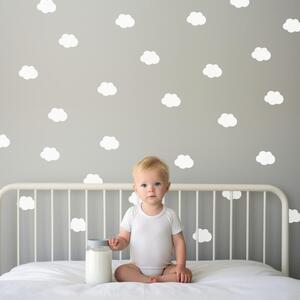 Nuvole bianche - decalcomanie per la camera dei bambini