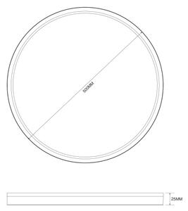 Zuma Line MS748500R-3-GD - Luce LED dimmerabile BOVE 49W/230V 3000/4000/5500K oro