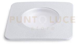 Capri calpestabile incasso quadrata 16 cm 1 luce attacco gx53 diffu