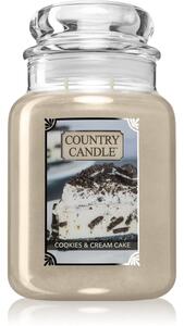 Country Candle Cookies & Cream Cake candela profumata 680 g