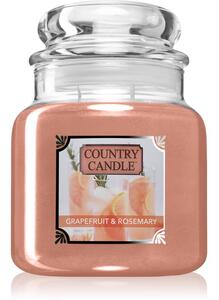 Country Candle Grapefruit & Rosemary candela profumata 453 g