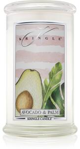 Kringle Candle Avocado & Palm candela profumata 624 g