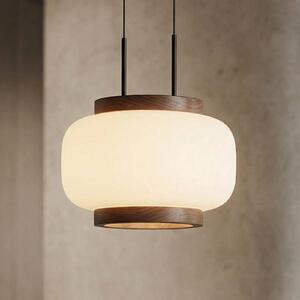 Lampada a sospensione Shiro Quitani, dimmerabile, Bianco / Opale, Soggiorno / Sala da pranzo, Vetro, Design, Lampada a sospensione
