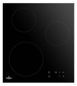 Mondin Piano Cottura Induzione 3 Fuochi Larghezza 46 cm in Vetroceramica colore Nero - VI46L5200